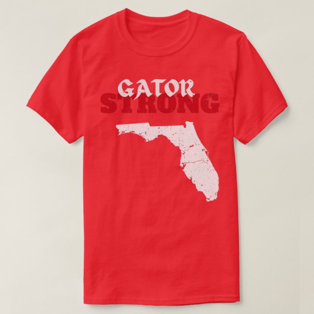 Camiseta Gator Strong Florida State Gator1 (Frente do Design)