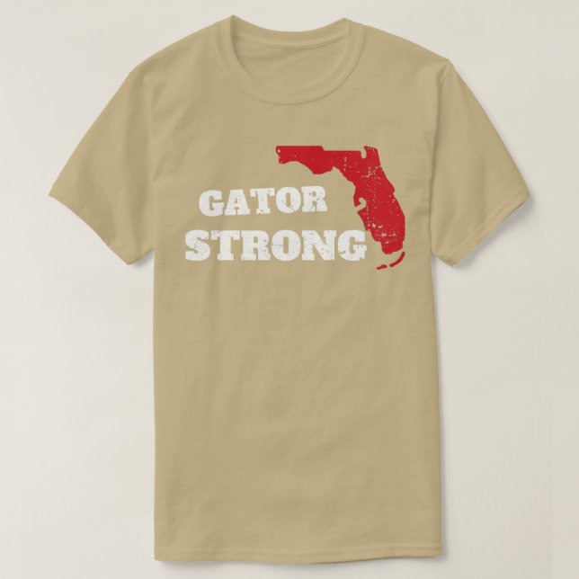 Camiseta Gator Strong Florida State Gator2 (Frente do Design)