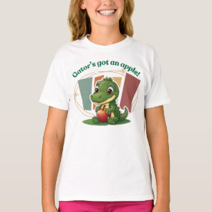 Camiseta Gator tem uma maçã