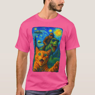 Camiseta GatoRe UFO Sie retrô