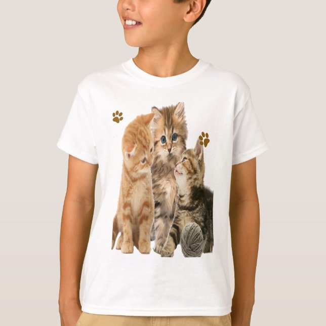 Camiseta Gatos (Frente)