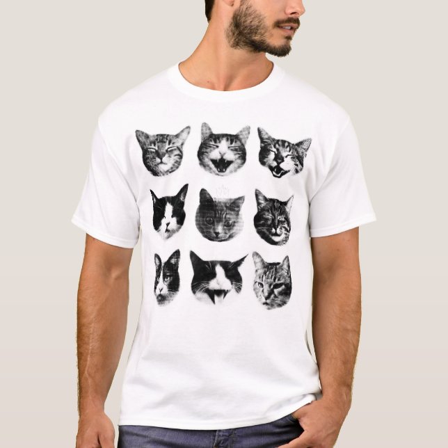 Camiseta Gatos (Frente)