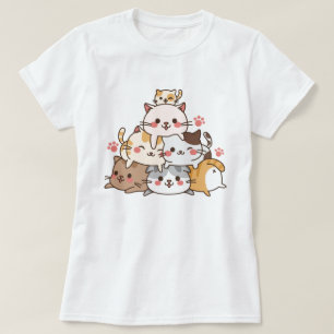 Camiseta Gatos