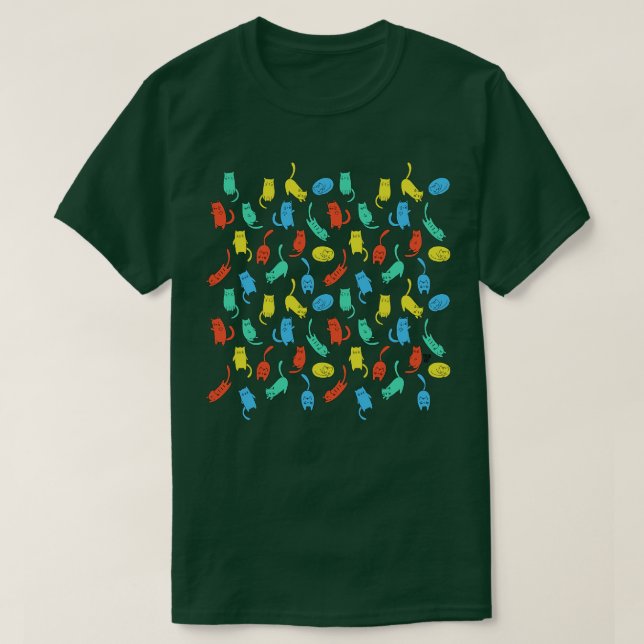CAMISETA GATOS (Frente do Design)