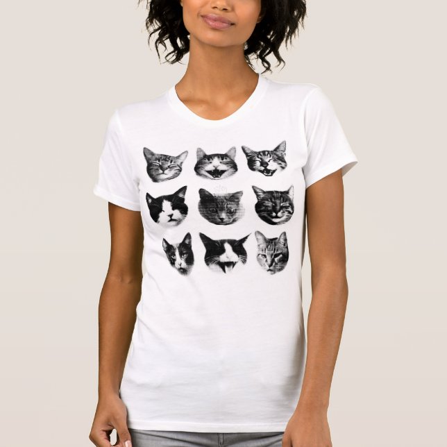 Camiseta Gatos (Frente)