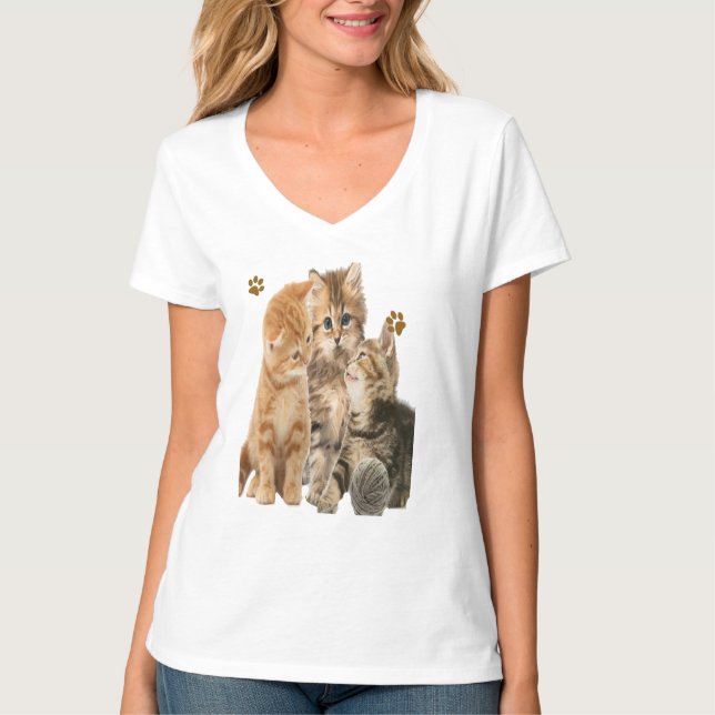Camiseta Gatos (Frente)