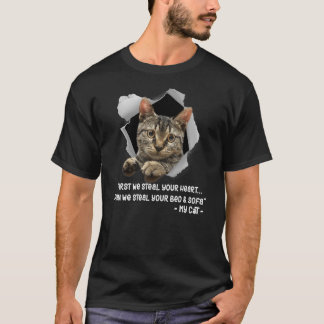 Camiseta Gatos 365 Ditos Engraçados De Cat Sofa