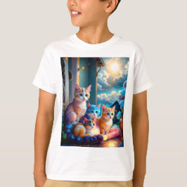 Camiseta Gatos Adoráveis