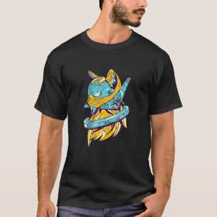 Camiseta Gatos Astronautas Gato Espaço