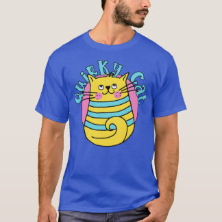 Camiseta Gatos Azuis de Gato Quirky