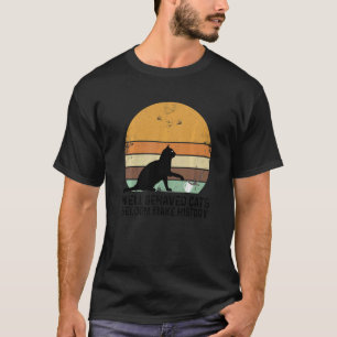 Camiseta Gatos Bem Comportados Raramente Fazem História Pro