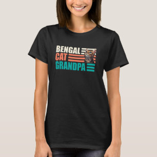 Camiseta Gatos Bengala GATO BENGALA AVÔ Vintage Gato Bengal