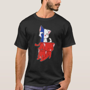 Camiseta Gatos Chile Chile Chileno