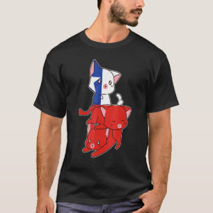 Camiseta Gatos Chile Chile Chilenos