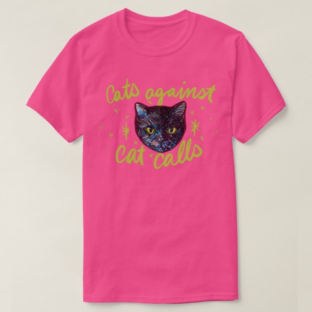 Camiseta Gatos Contra Catchamas (Frente do Design)