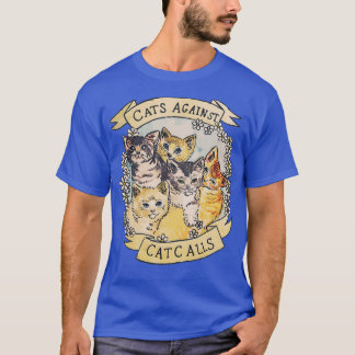 Camiseta Gatos contra Chamadas de Gato ORIGINAIS TSirt Esse