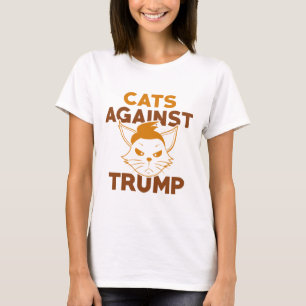 Camiseta Gatos Contra Trump