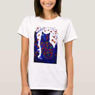 Camiseta gatos coreanos