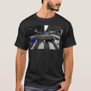 Camiseta Gatos da estrada da abadia