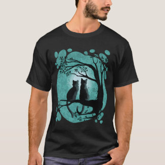Camiseta Gatos da Lua