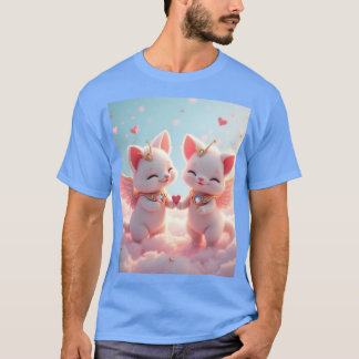 Camiseta Gatos De Amor