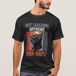 Camiseta Gatos de Bengala que não estão mais rindo da safra