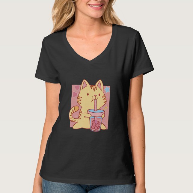 Camiseta Gatos De Chá (Frente)