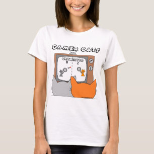 Camiseta Gatos de desenho "RETRO VIDEO GAME CATS"