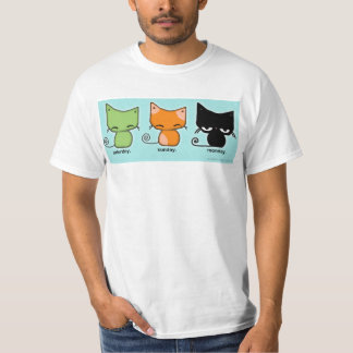 Camiseta Gatos de Kawaii