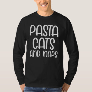 Camiseta Gatos De Massas E Sonhos De Nata Slogan