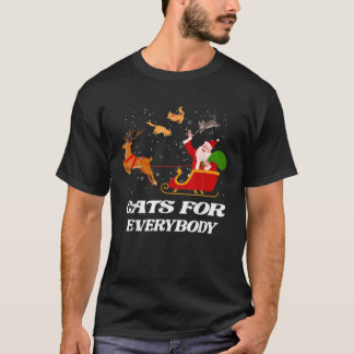 Camiseta Gatos De Natal Engraçados Para Todo Mundo Feio