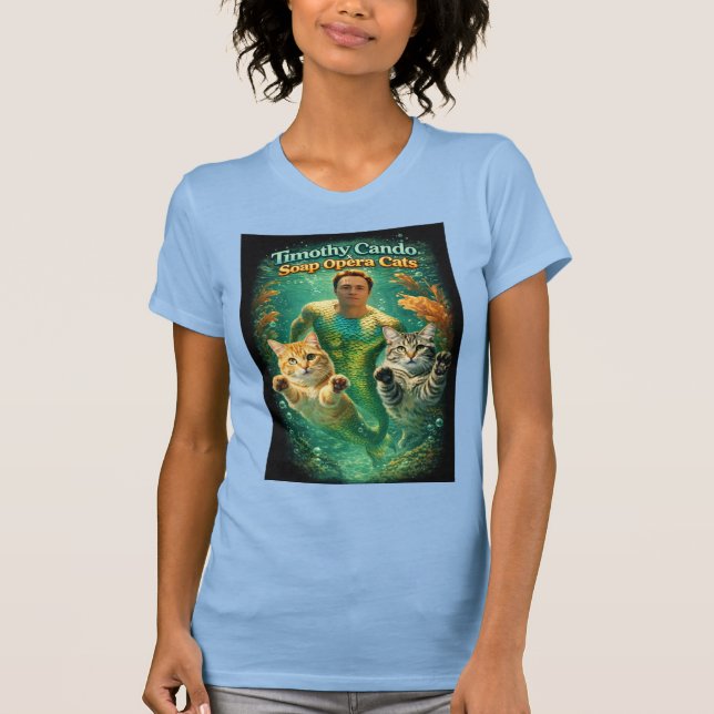 Camiseta Gatos de Ópera e Timothy Cando (Frente)