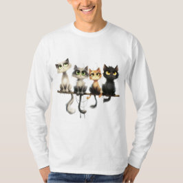 CAMISETA GATOS DE ORIGEM QUÍMICA