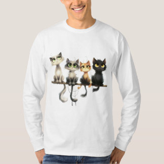 CAMISETA GATOS DE ORIGEM QUÍMICA