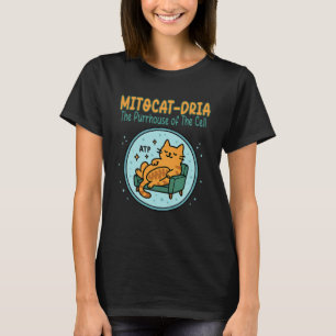Camiseta Gatos de Piadas de Biologia Humor Científico Diver