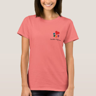 Camiseta Gatos de reino & Dogs_Frisky Friends_Heart-Paw