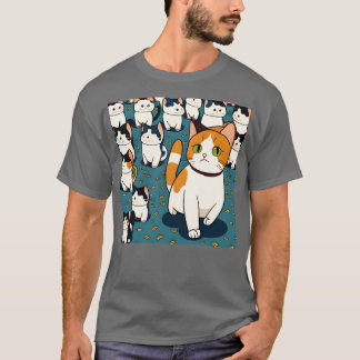 Camiseta Gatos De Rua Bonita Felizes E Engraçados