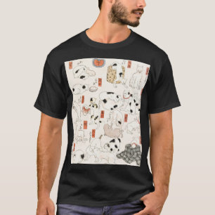 Camiseta Gatos de Utagawa Kuniyoshi