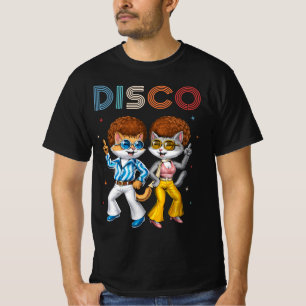 Camiseta Gatos Disco