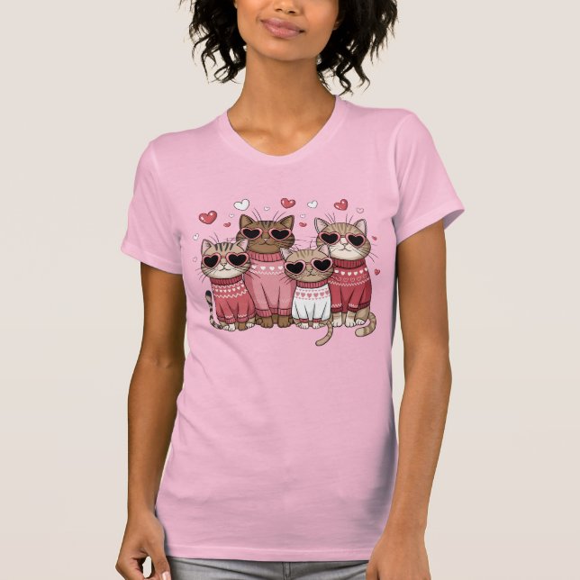 Camiseta Gatos do namorados (Frente)