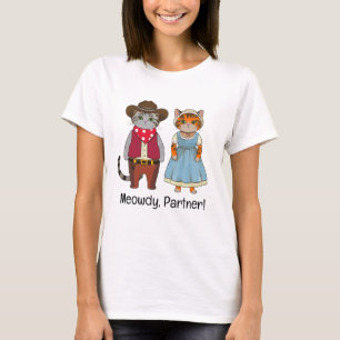 Camiseta Gatos do oeste selvagem, histórico oeste