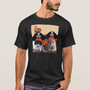 Camiseta GATOS do PIRATA, conversa como um dia do pirata