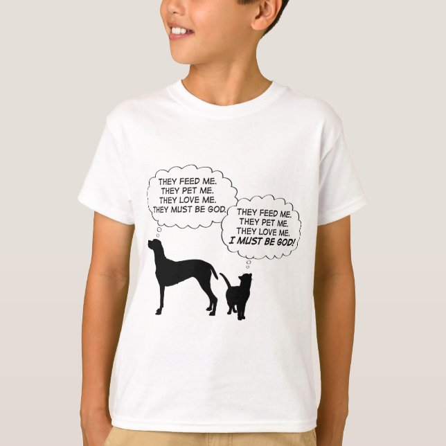 Camiseta Gatos e Cães (Frente)