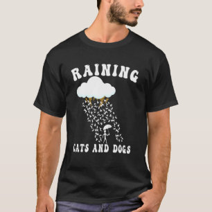 Camiseta Gatos E Cães Em Choque Para Proprietários De Gatos