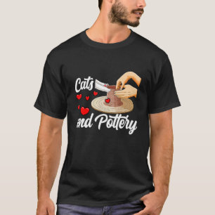 Camiseta Gatos e cerâmica oleiro olarias cerâmicas argila_1