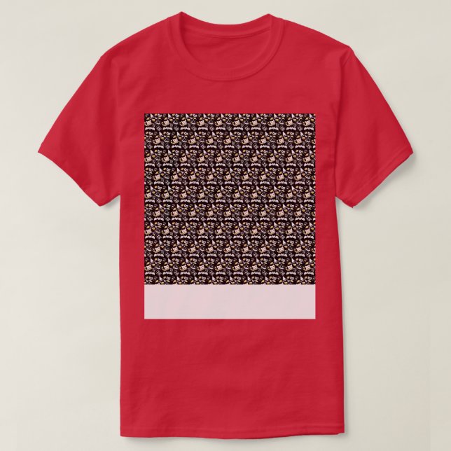 Camiseta Gatos e Coisas do Halloween (Frente do Design)