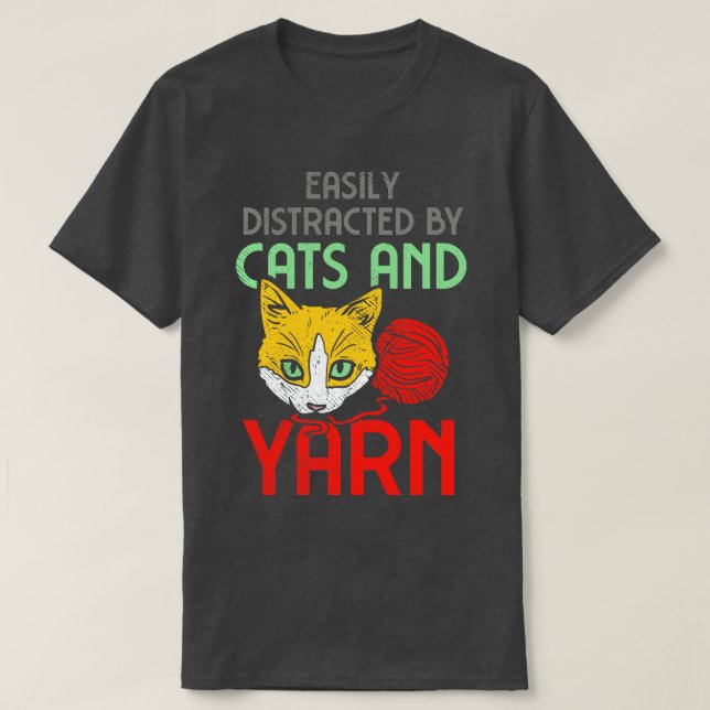 Camiseta Gatos E Fios 3 (Frente do Design)