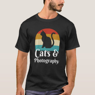 Camiseta Gatos E Fotografia