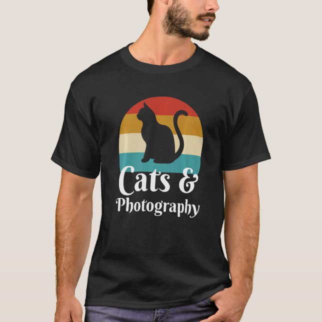 Camiseta Gatos E Fotografia (Frente)