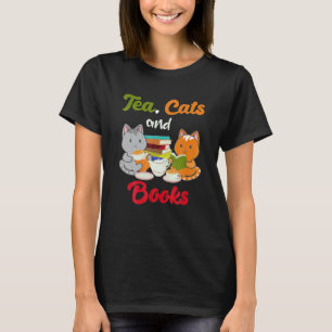 Camiseta Gatos E Livro Ea Bebedor Dono De Gatinho Devorado